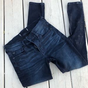 Express dark wash jeans